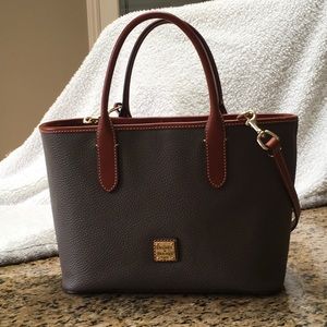 Dooney & Bourke Brielle Pebble Leather Satchel
